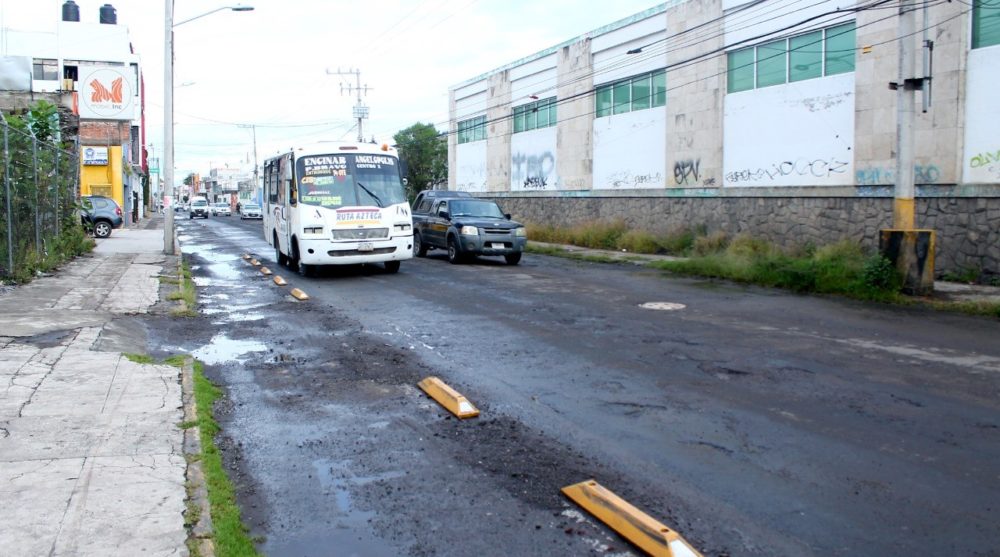 Rehabilitación de las calles 14, 16 y 18 Oriente será a través de Banobras