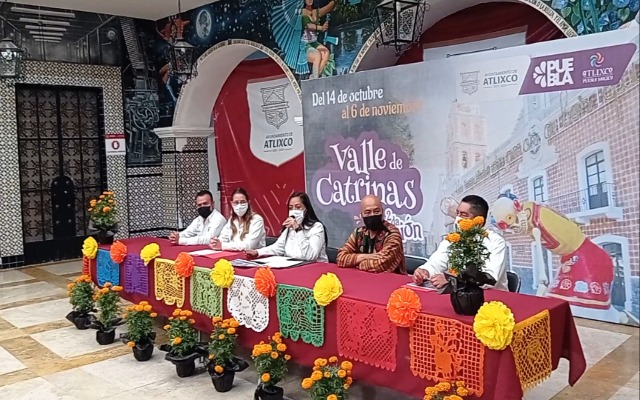 Segunda edición del Valle de Catrinas dejará derrama económica de 40 MDP para Atlixco 