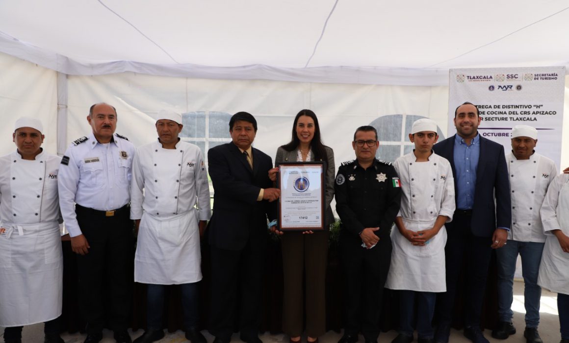 Recibe comedor de Cereso de Apizaco Distintivo H
