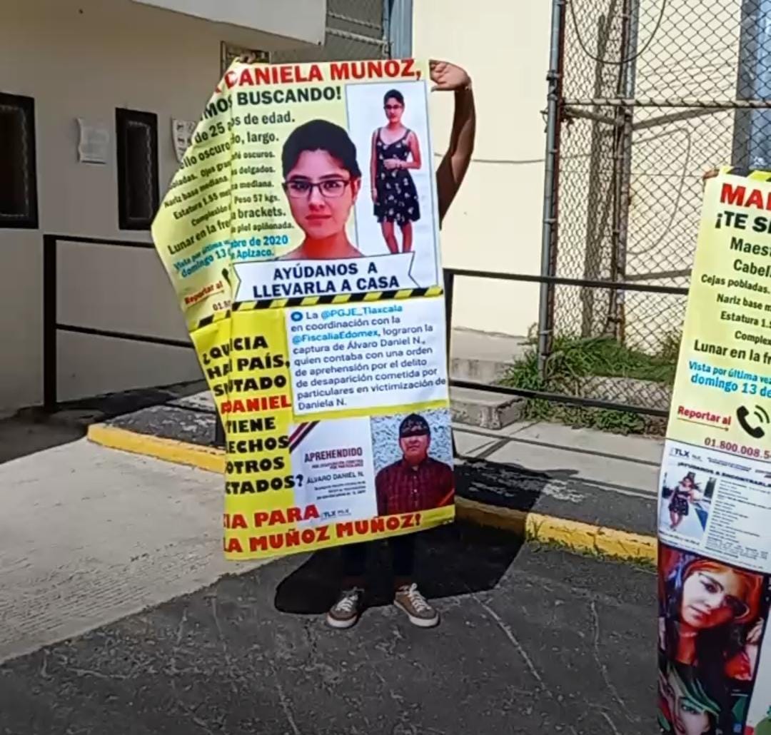 Emiten colectivas pronunciamiento por Daniela Muñoz y mujeres desaparecidas