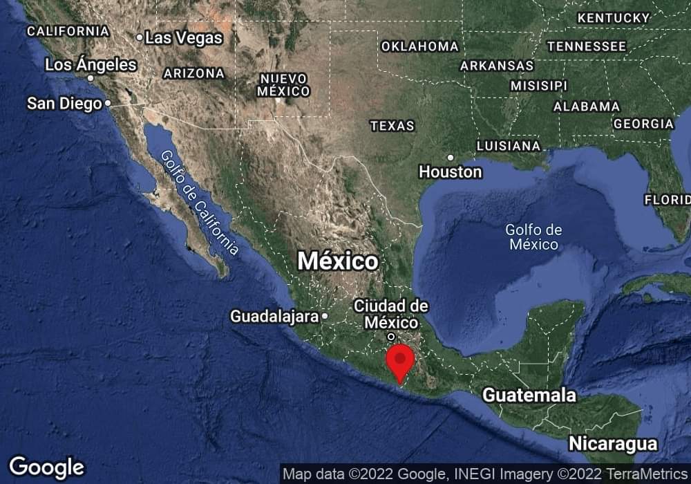 Sismo en Guerrero casi imperceptible en Tlaxcala