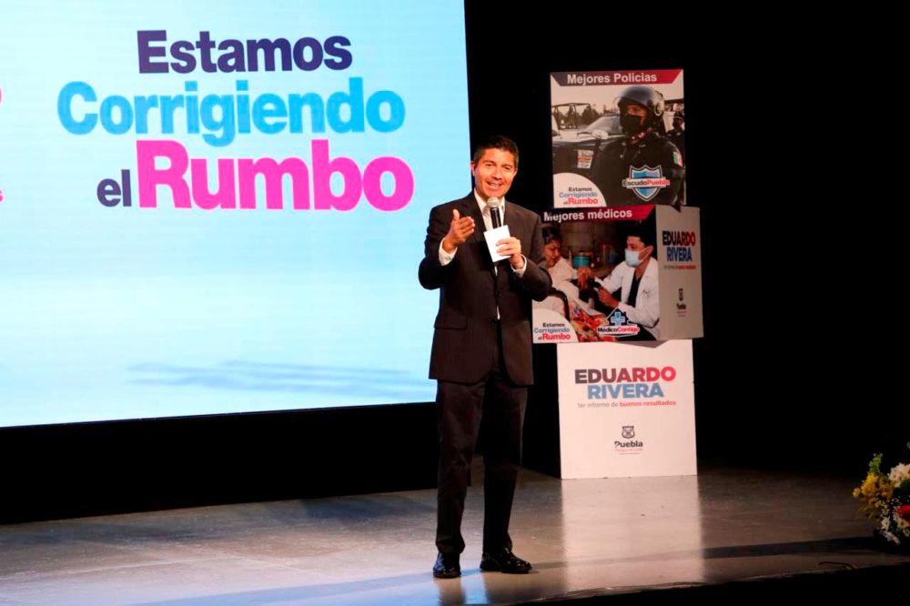Con ética, transparencia y cuentas claras se corrige el rumbo de Puebla: Eduardo Rivera