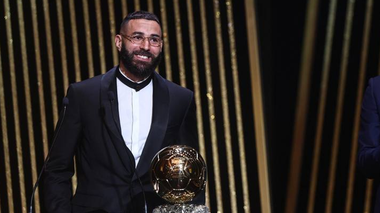 Karim Benzema obtiene el Balón de Oro de 2022
