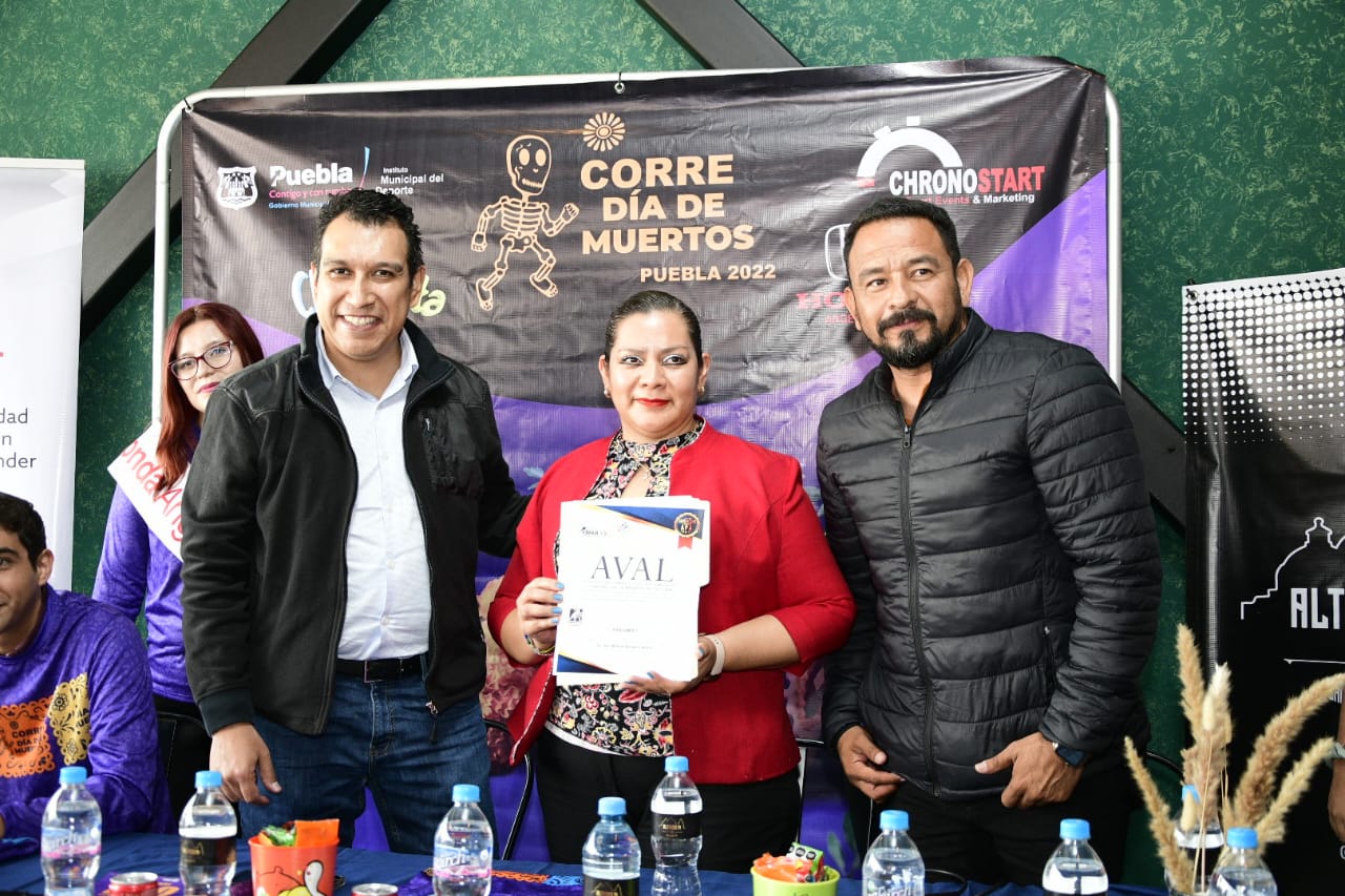 Presentaron la carrera 'Corre Día de Muertos Puebla 2022' 