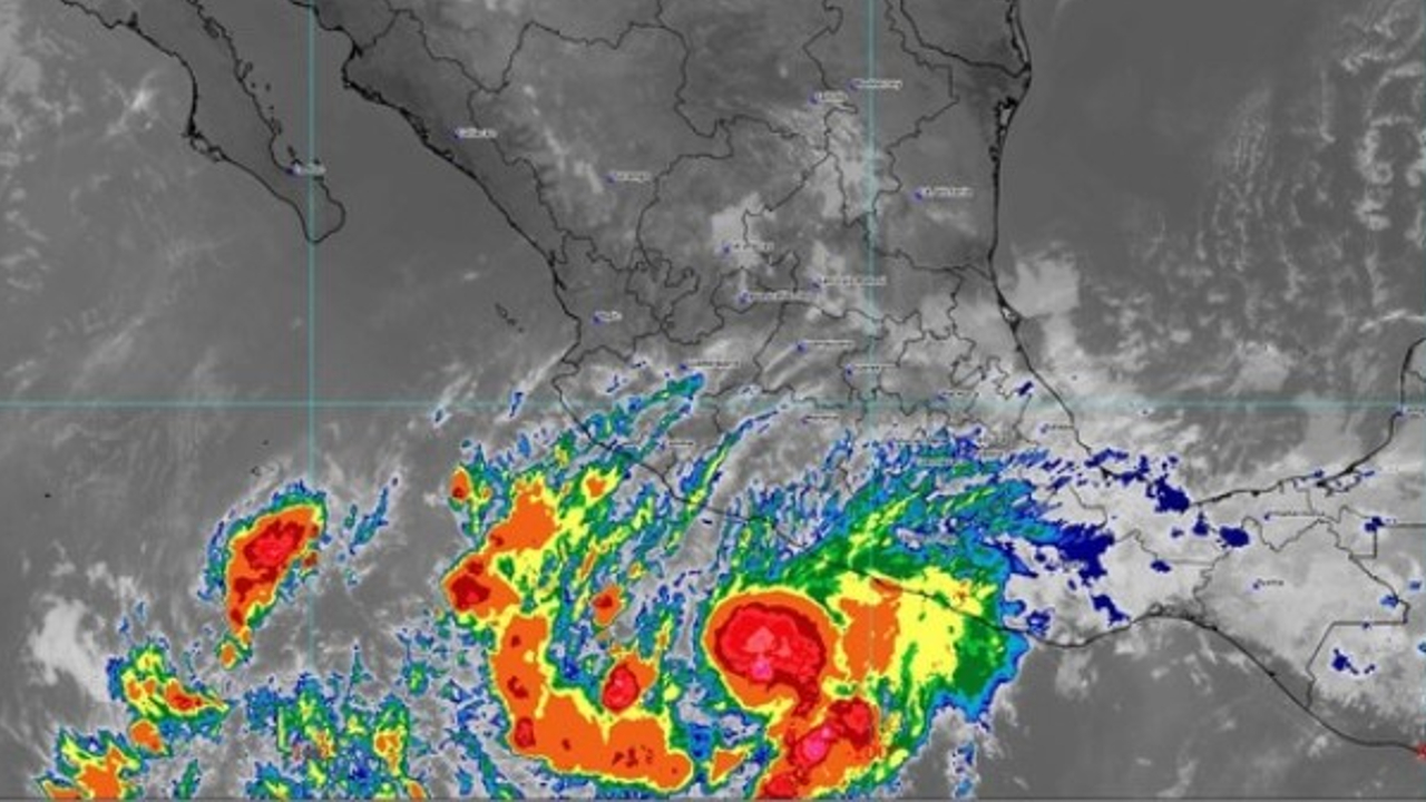 Se forma cerca de México la Tormenta Tropical Roslyn