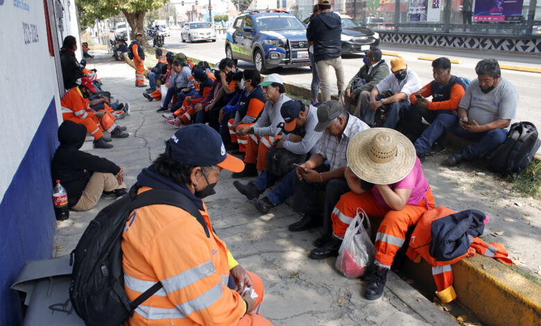 “Naranjitas” protestan por supuestos despidos injustificados