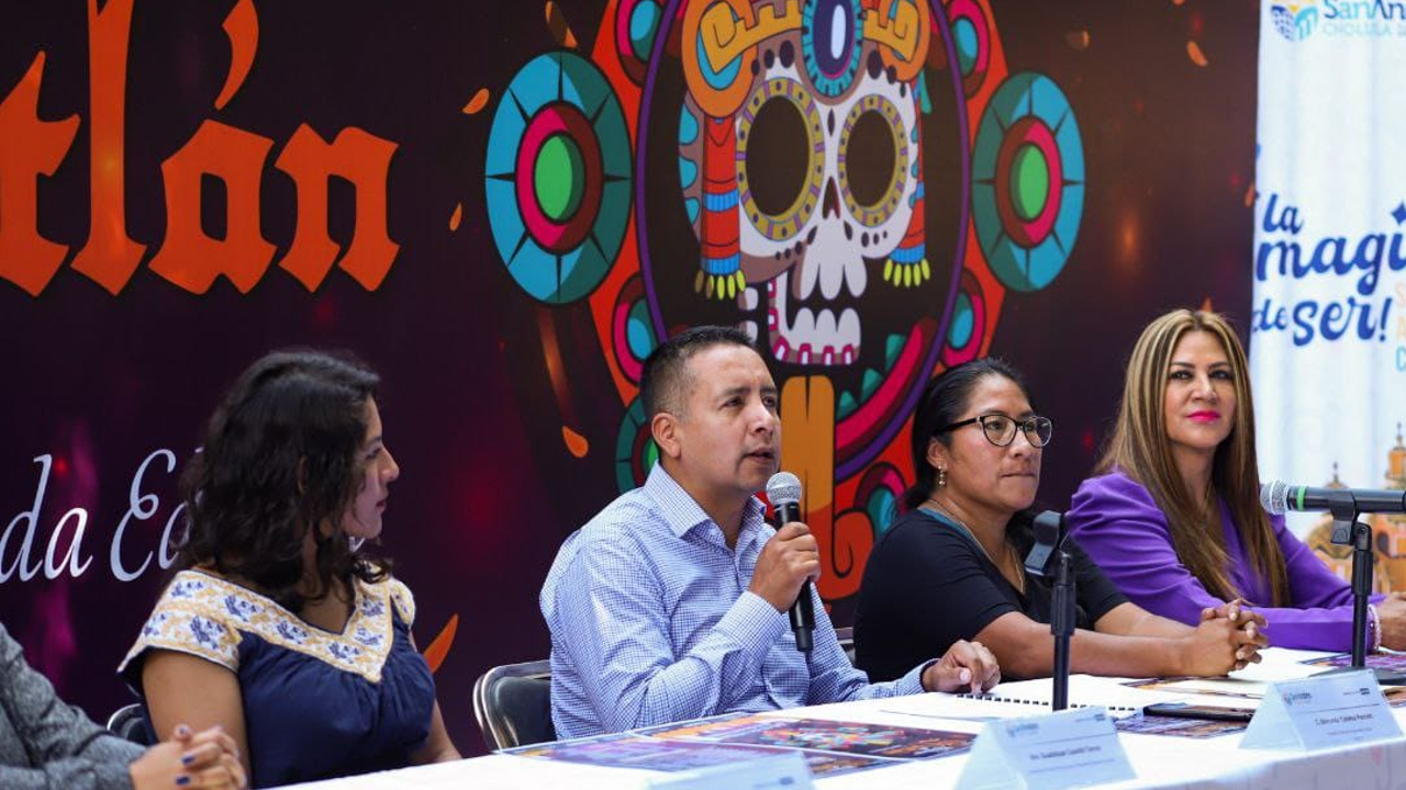 Ayuntamiento de San Andrés Cholula presentó su festival “Sendero al Mictlán"