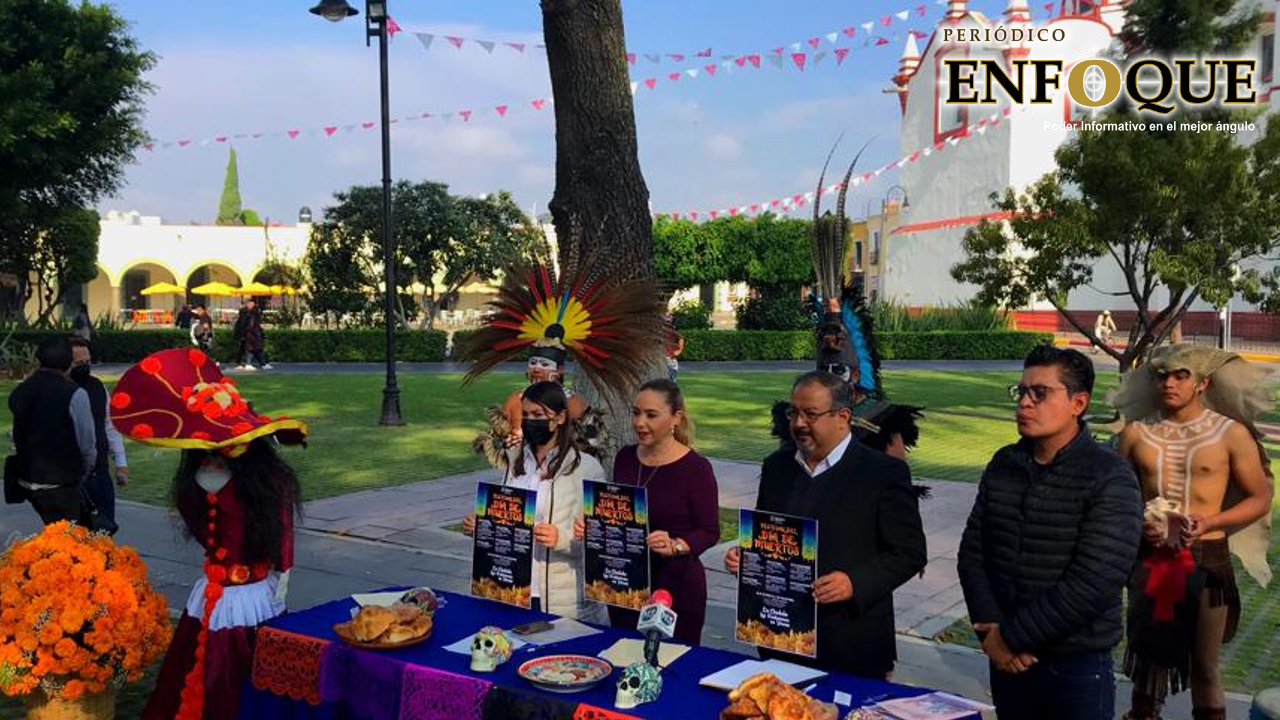 En San Pedro Cholula esperan la visita de 25 mil turistas durante las festividades del Día de Muertos 