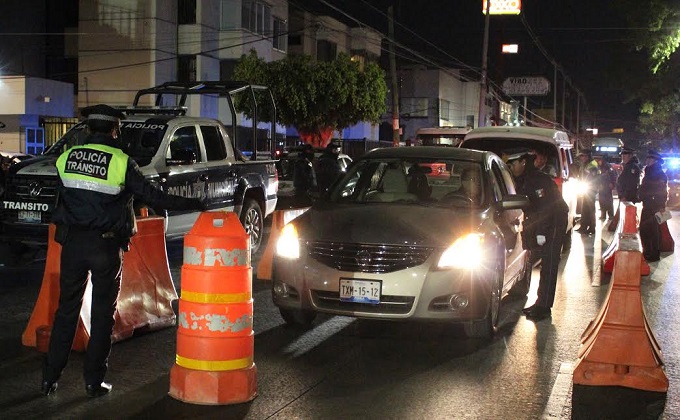 Reanudan Operativos de alcoholímetro en la capital poblana