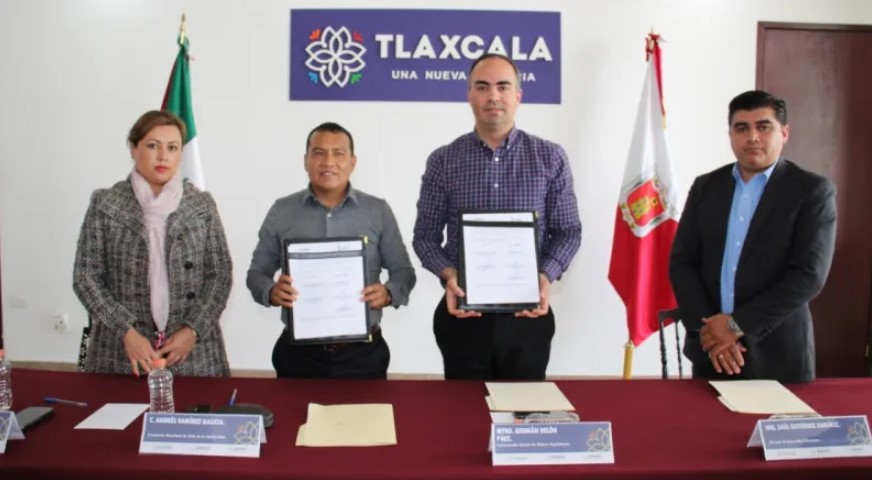 Ayuntamiento de Tetla firma convenio con SEDECO para implementar la firma electrónica