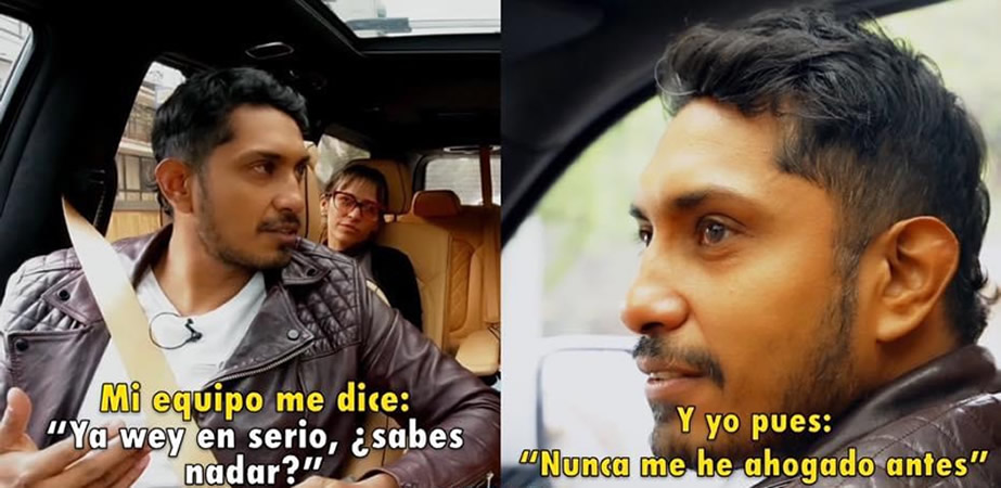 "Deme el trabajo, después aprendo": Tenoch Huerta aceptó el papel de Namor sin saber nadar (Video)