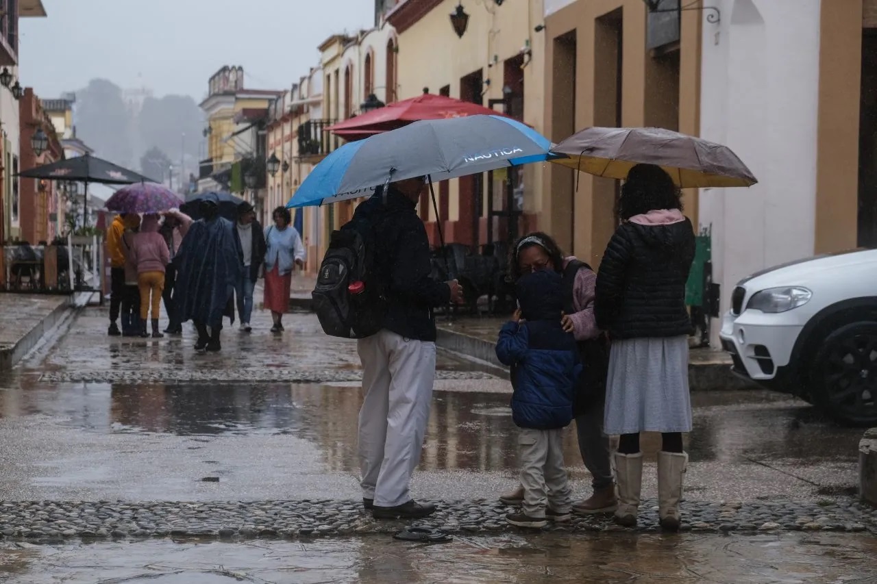 Se esperan fuertes lluvias en Chiapas, Oaxaca, Puebla y Veracruz