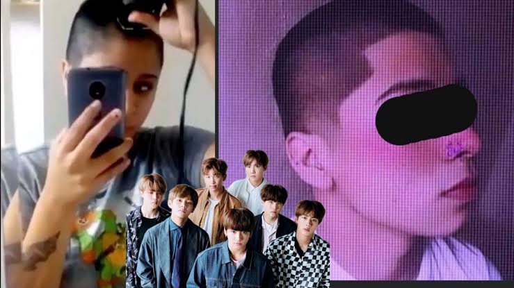 Fans de BTS se rapan la cabeza en apoyo los cantantes que harán su servicio militar en Corea del Sur
