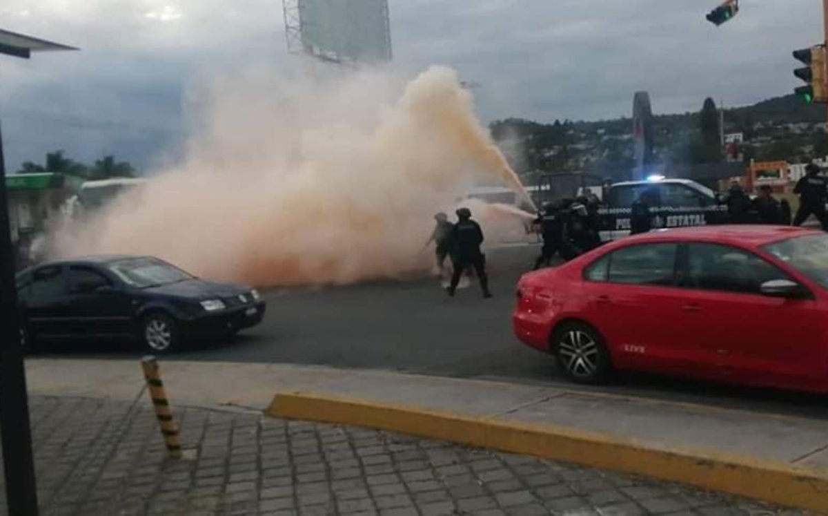 Rechaza CEDH actos violentos de la SSC contra normalistas