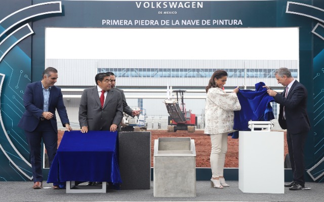 Inicia construcción de nave de pintura para autos eléctricos en Puebla con inversión de 763 mdd