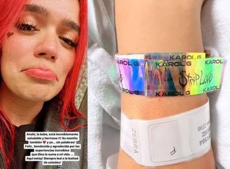 Fan da a luz en pleno concierto de Karol G, ella acude al hospital para conocer a la bebé (Vídeo) 