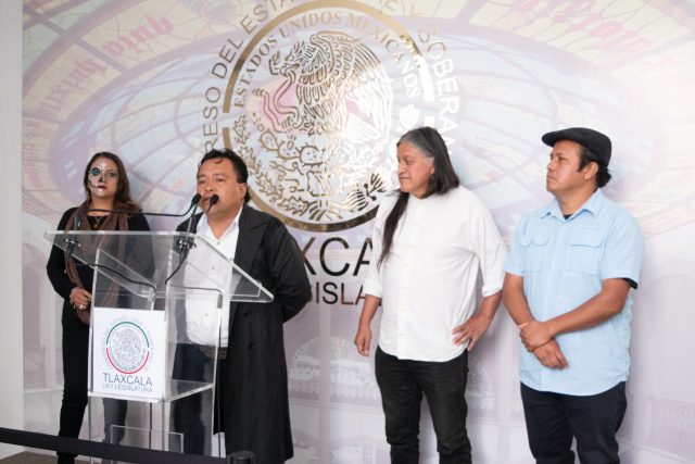  Anuncian festival de muertos en el palacio legislativo En Náhuatl “Mikailwitl”