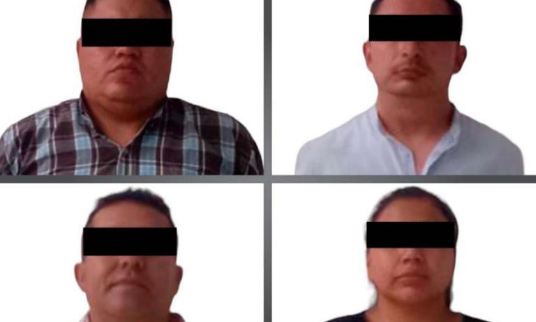 Detienen a cuatro policías municipales de Nacualpan por secuestro exprés