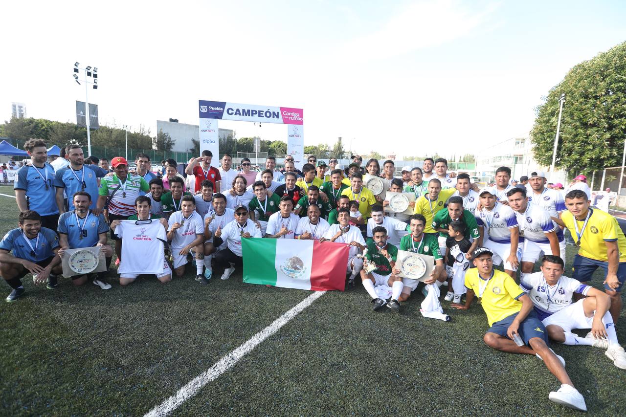 México ganó la International Cup de Futbol 7 en Puebla 