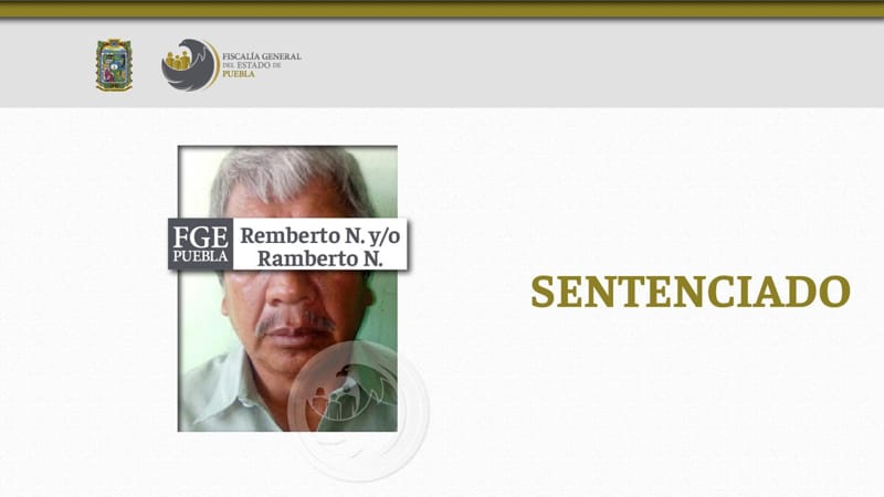 Remberto N. es sentenciado a 36 años de prisión por el homicidio de un hombre en Petlalcingo
