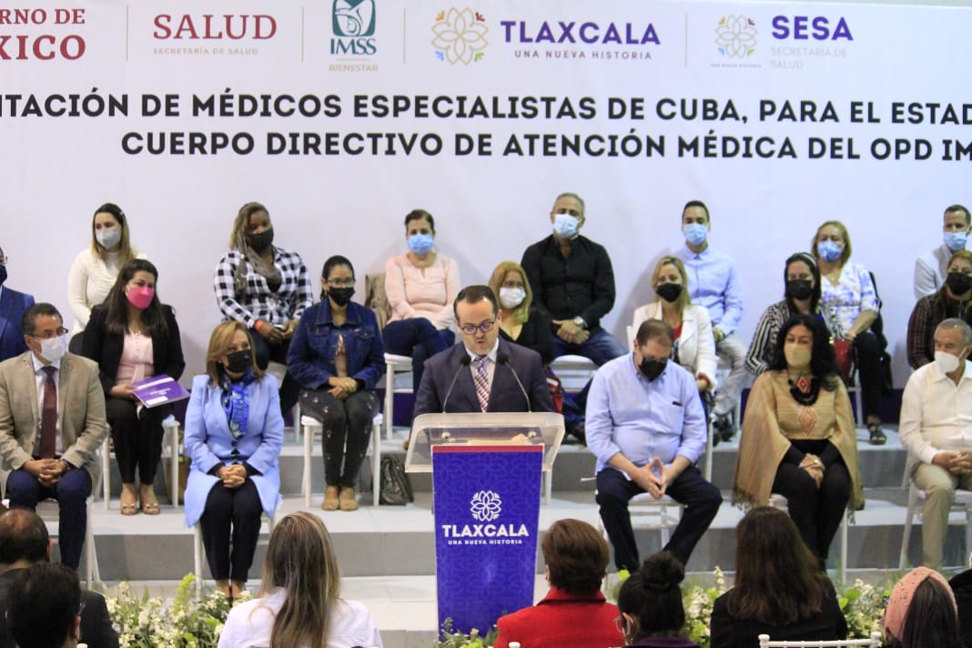 Se integran 26 médicos especialistas cubanos a IMSS-Bienestar Tlaxcala