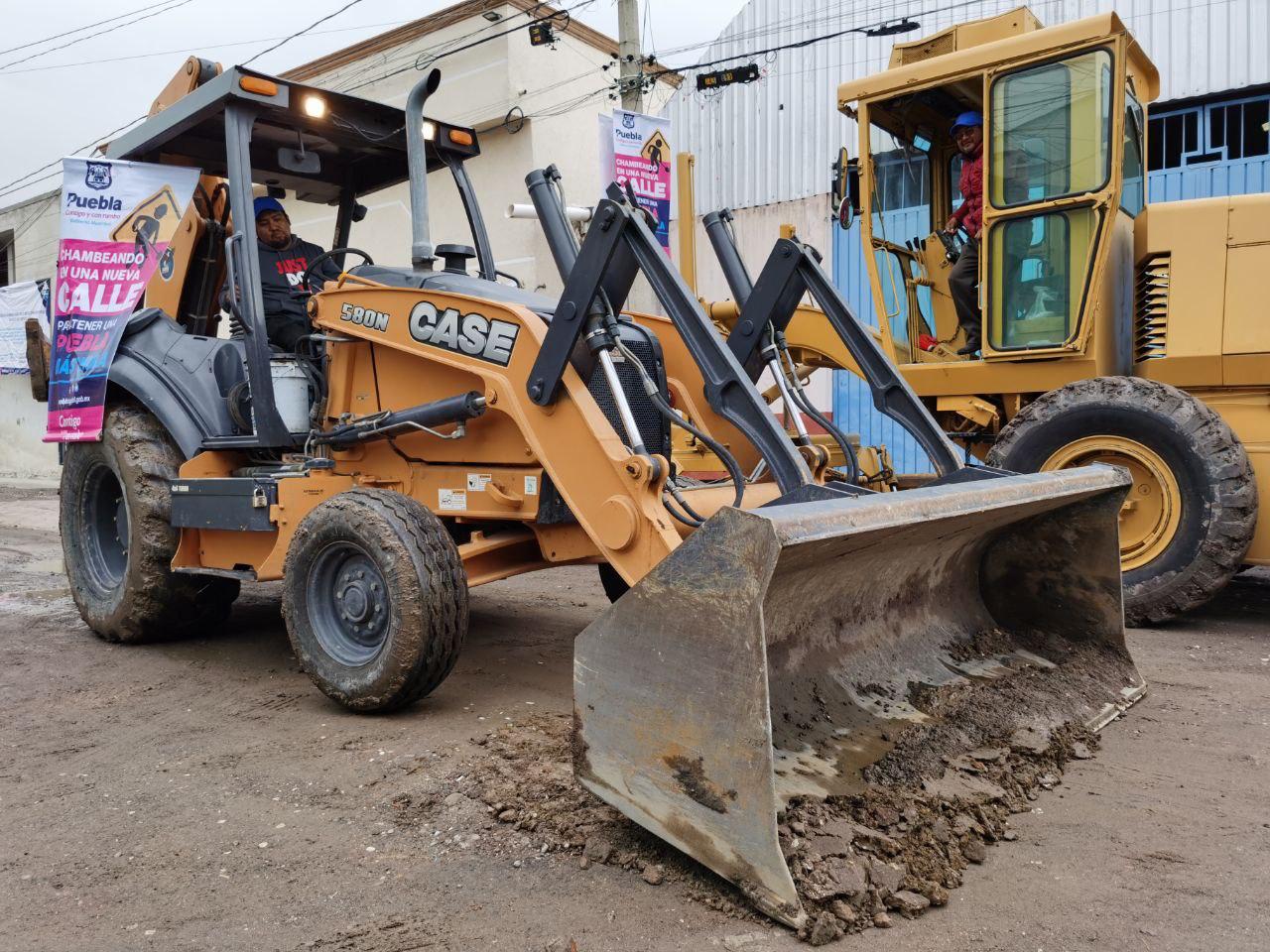 Ayuntamiento de Puebla destina 5.9 mpd para pavimentar la 103 “A” Oriente