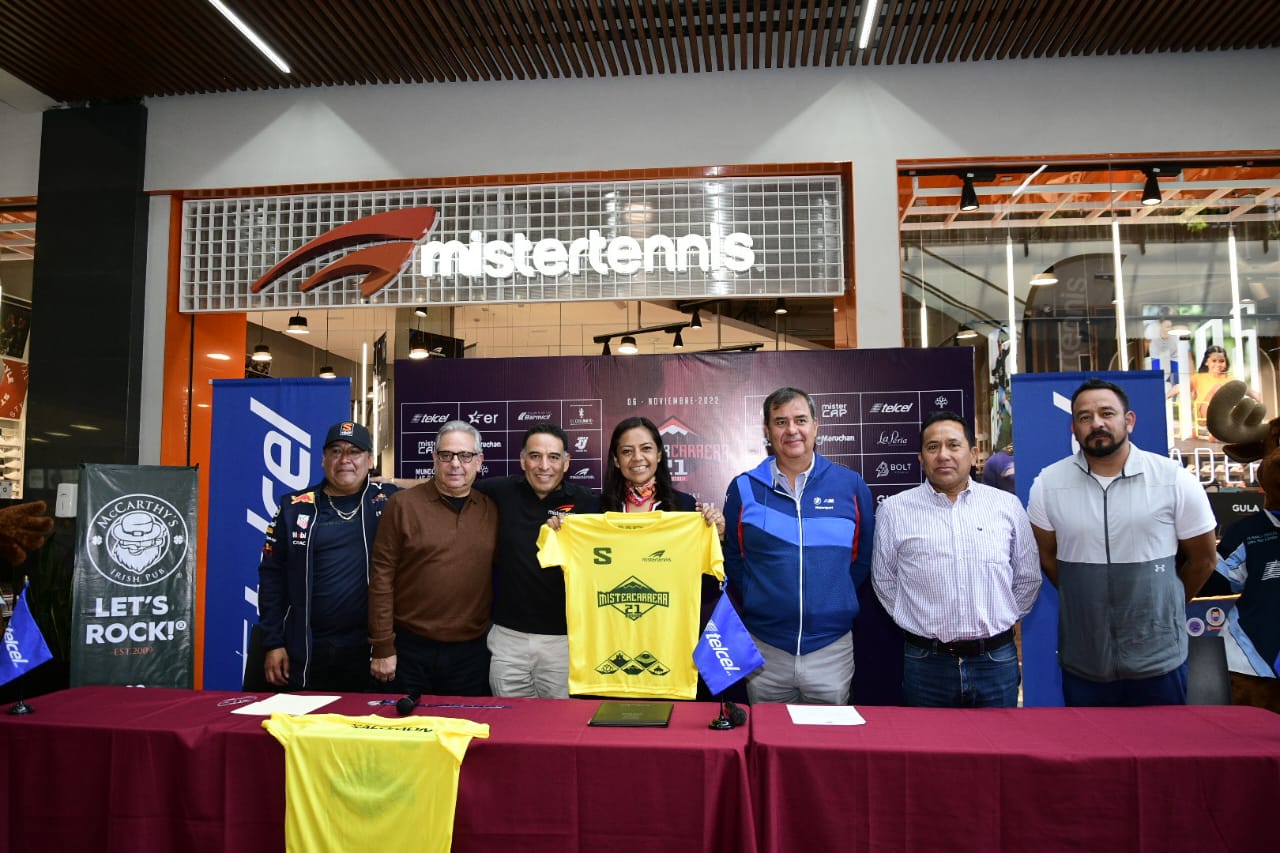 Presentaron playera y medalla para la MisterCarrera en Atlixco 