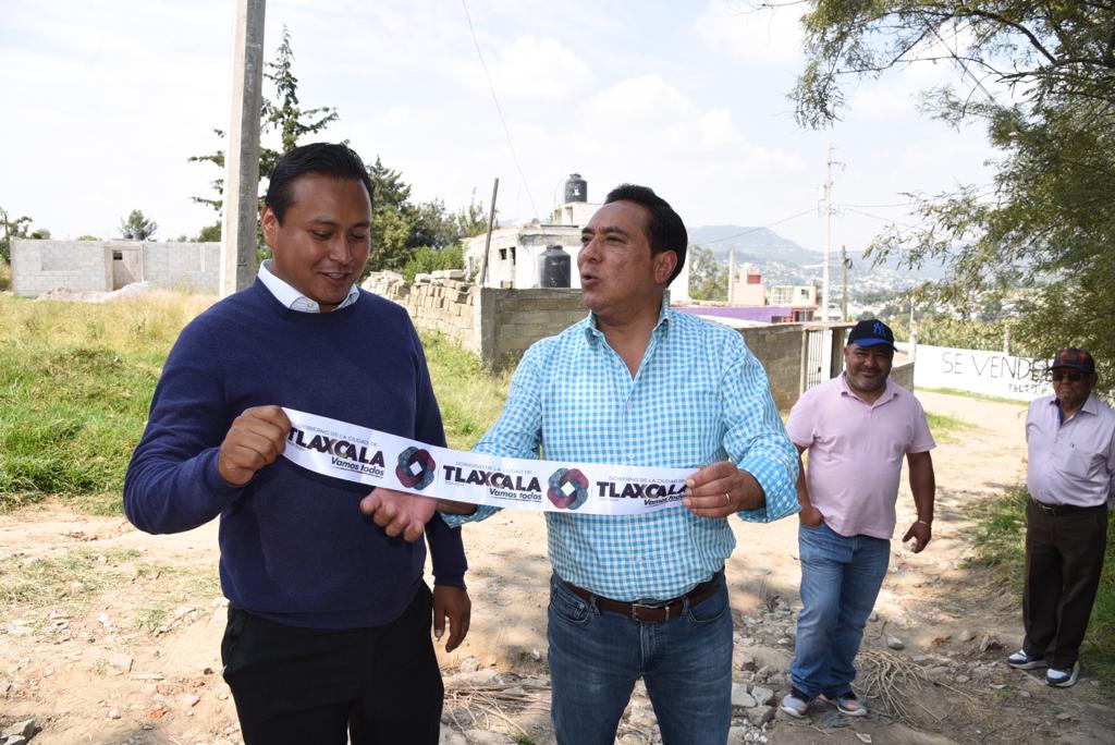 Ayuntamiento de Tlaxcala finaliza obra de ampliación de red electica en Cuauhtelulpan
