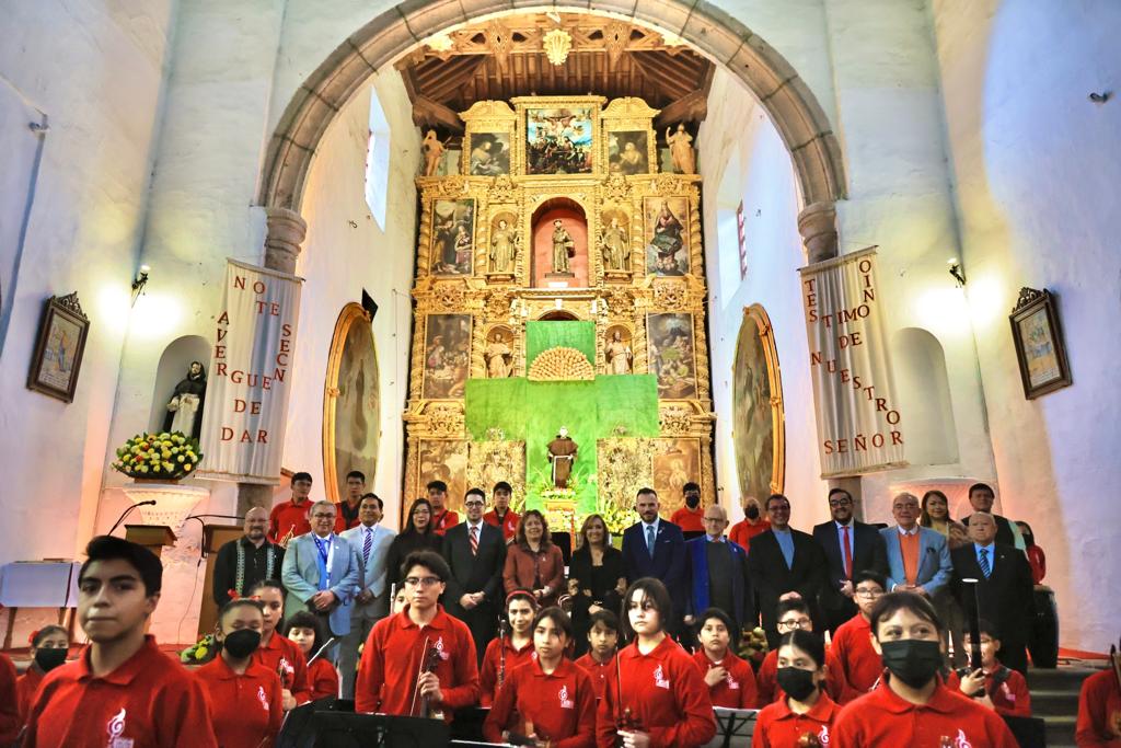 Autoridades locales, federales y de la UNESCO presenciaron concierto en el Ex Convento De San Francisco