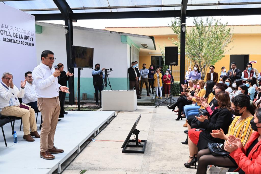 Inauguran autoridades la extensión de la UPTX en Papalotla