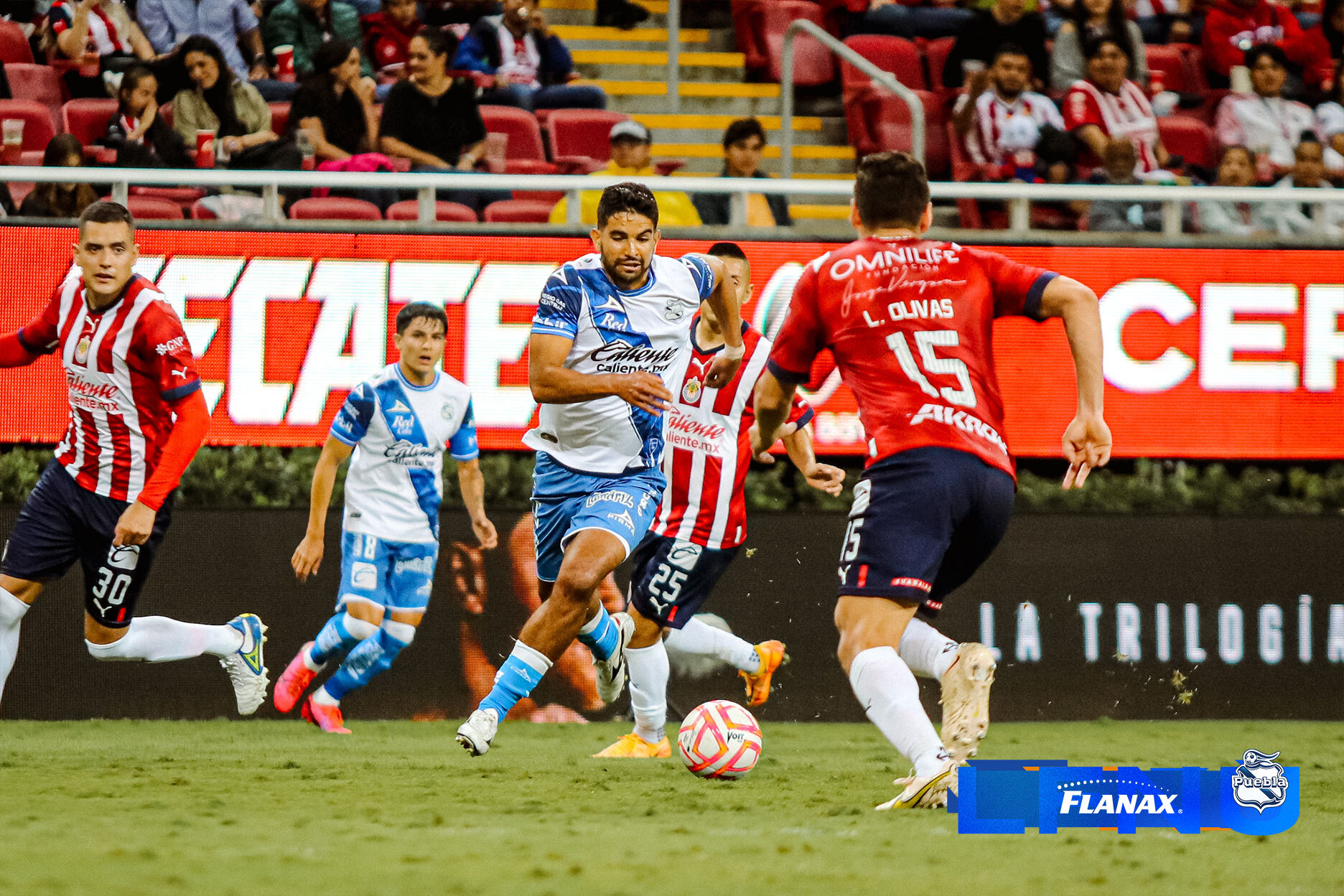 El Puebla tuvo un partido para el olvido ante Chivas 