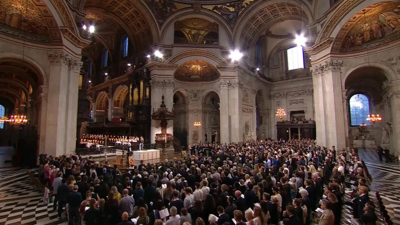 catedral de san pablo en honor a la reina isabel ii