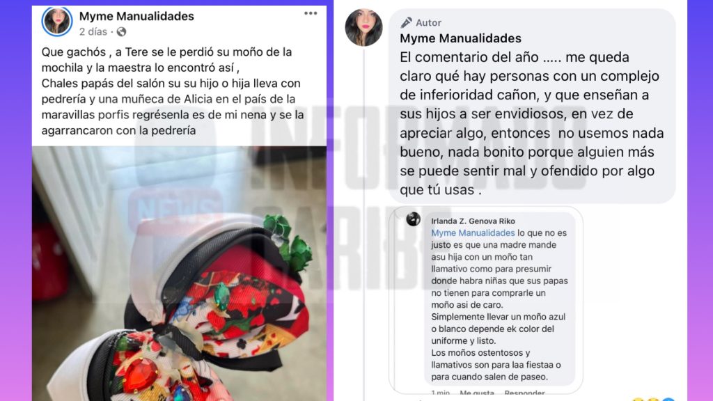 Mamá aconseja a su hija romper el moño de su compañera de Kínder, ”por que era demasiado bonito”
