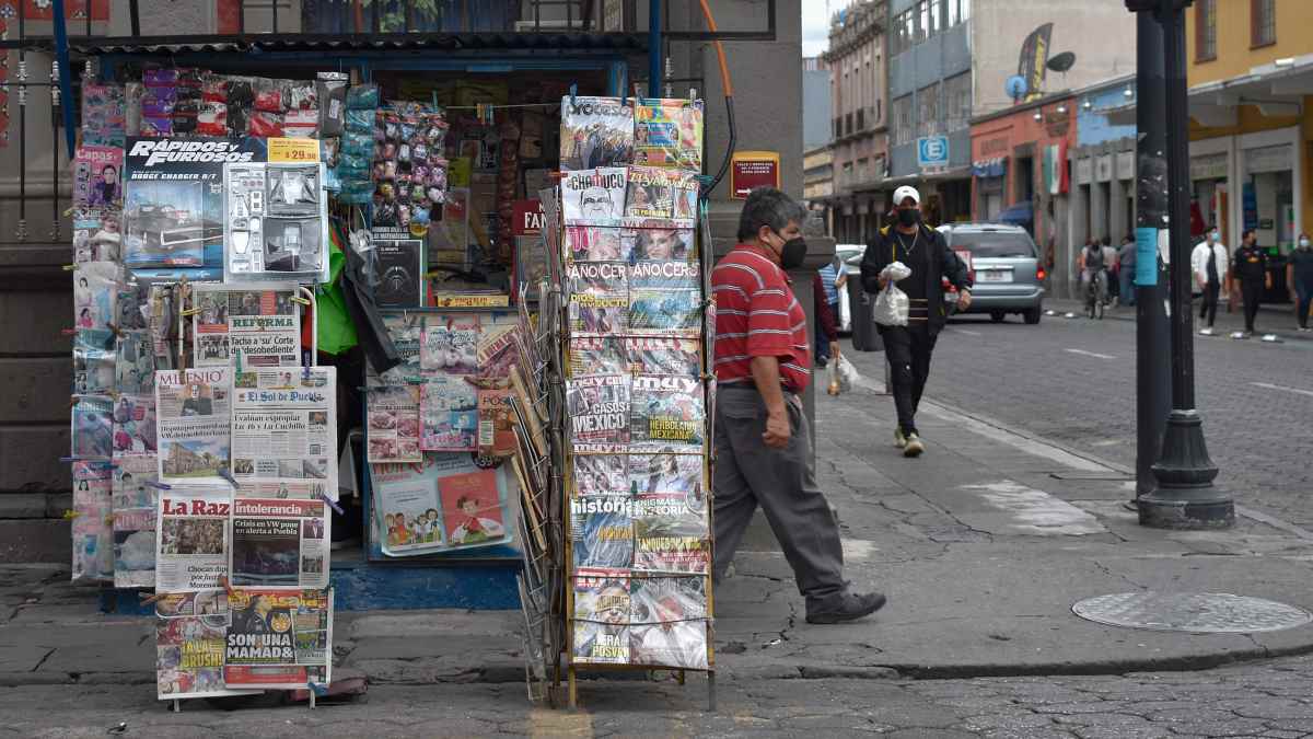  Siete Casetas de periódicos han sido restiradas, el resto permanecerán hasta agotar el dialogo: Segom