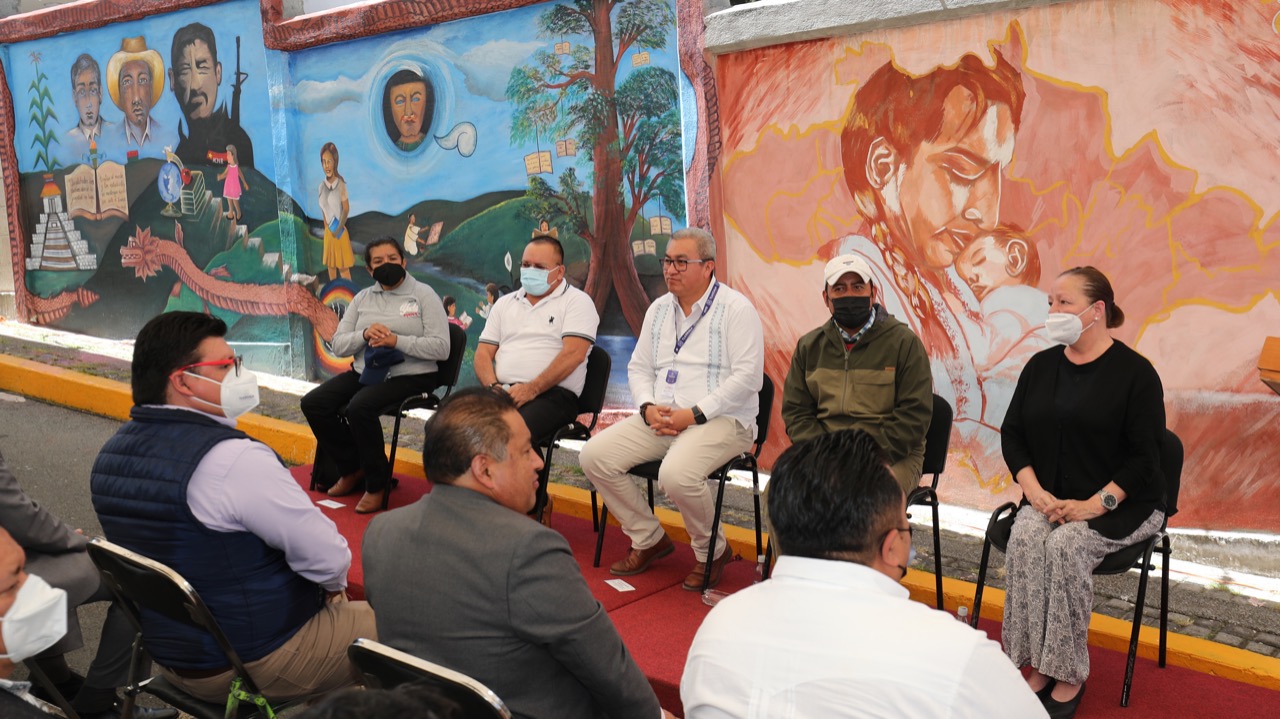 Inauguran murales “Movimientos Sociales Y Magisterio” en la SEPE-USET