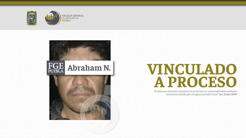 Abraham N. es enviado a prisión por el feminicidio de su pareja en Tetela de Ocampo