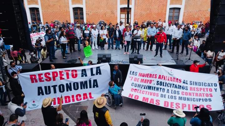 “No hay un sindicato” insiste gobernadora