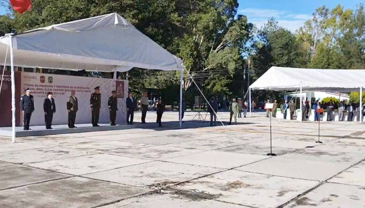 Nombramiento de comandante de 23 zona militar y respaldo de SEDENA fortalecerán seguridad en Tlaxcala