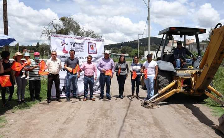 Ayuntamiento de Tetla asegura que logrará las 50 obras públicas planeadas