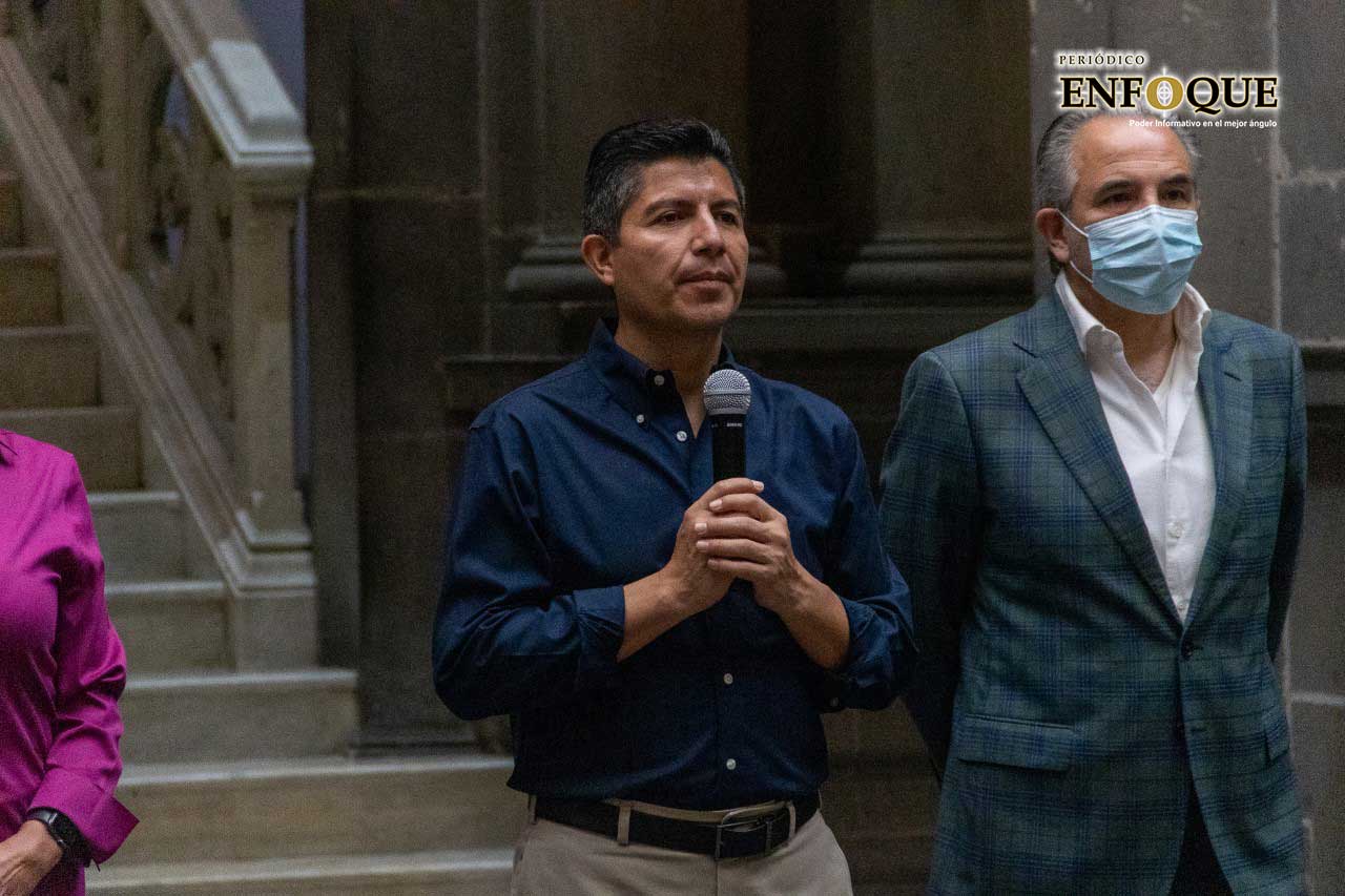 Eduardo Rivera pide a legisladores y senadores regresar recursos del Fortaseg