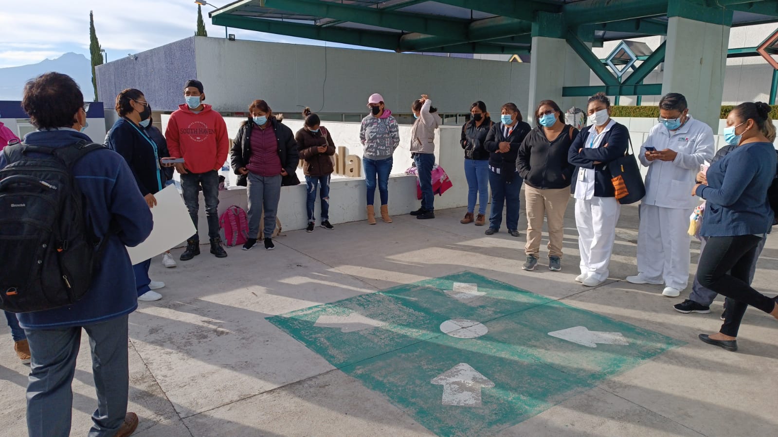Paran labores personal de hospitales de Tlaxcala