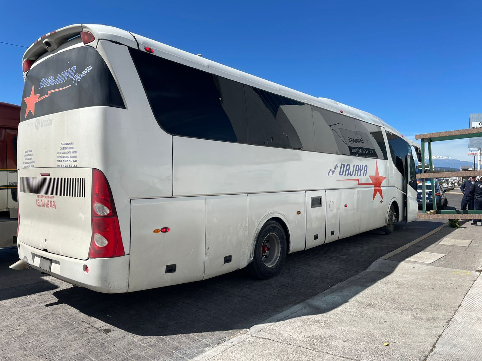 Detienen en Apizaco a autobús que transportaba venezolanos