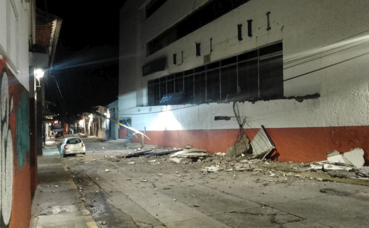 Uruapan, Michoacán registra daños tras sismo de magnitud 6.9 esta madrugada