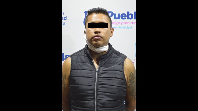 Detienen a pareja de asaltantes en la colonia Universidades; su principal blanco eran alumnos de la BUAP