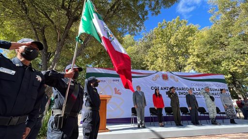 Conmemoran CCI Aniversario de la consumación de la independencia nacional