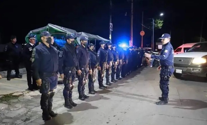 Principales calles de acceso a Nativitas estarán vigiladas por elementos de seguridad