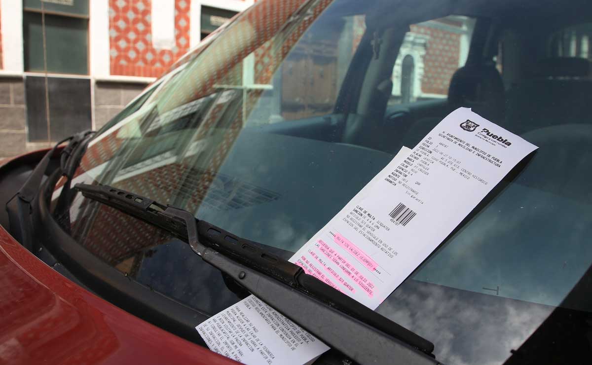 Elemento se transito se equivocó en aplicar multa y devuelven dinero 