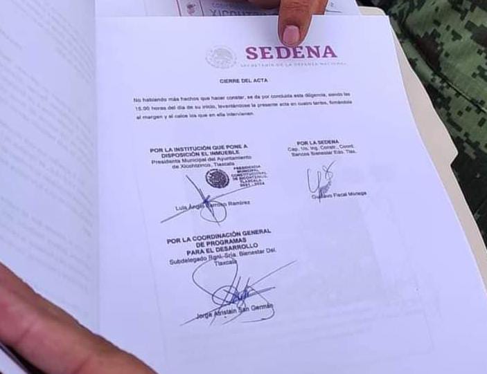Molesta a MPRX entrega de espacio deportivo para construcción de Banco del Bienestar