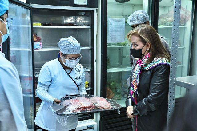 Visitó gobernadora Lorena Cuéllar hospital Imss-Bienestar de Natívitas