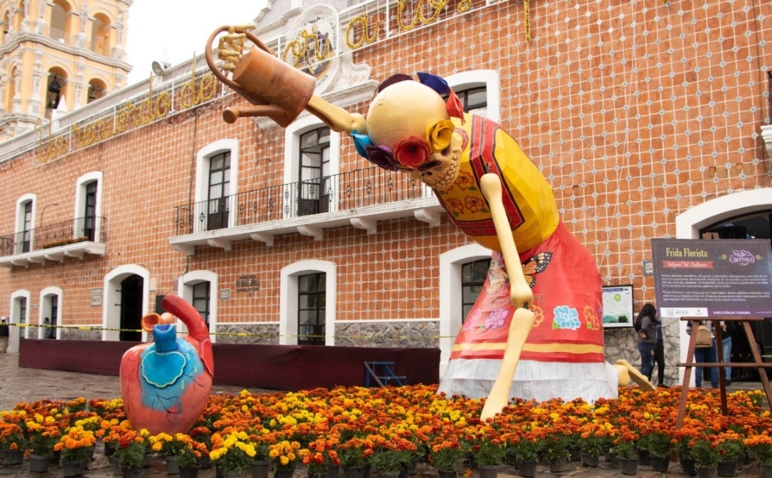 Atlixco ya comenzó con los preparativos para la segunda edición de valle de catrinas